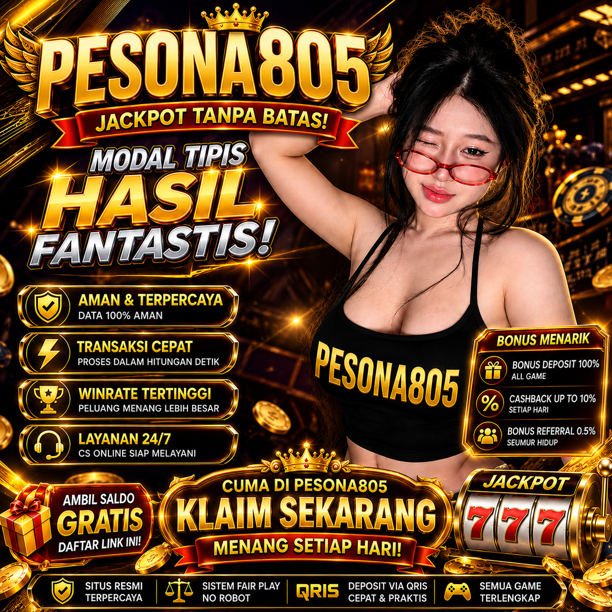 PESONA805 | Agen Slot Terbaik Sepanjang 2026 Dengan Beragam Permainan Super Sensational